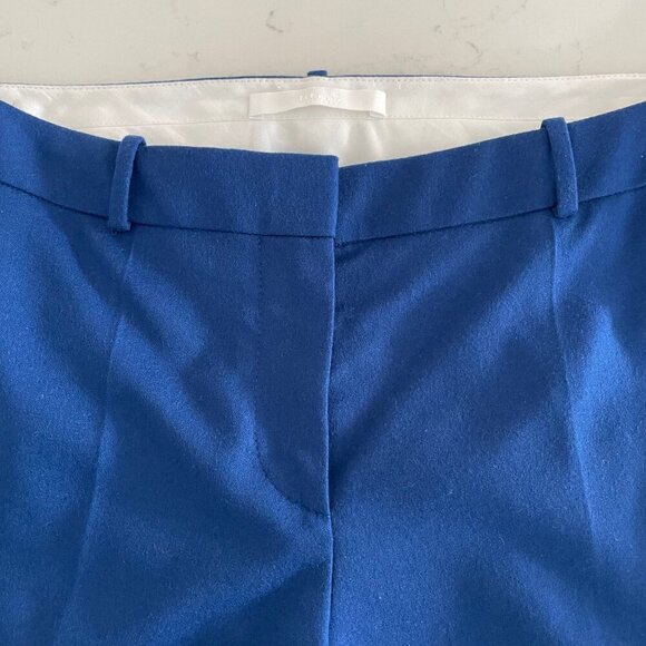 Boss Hugo Boss Tiluni1 Flat Ft Slim Strait Lg MRise Virg Wool Pants Blue 2 NWOT - Picture 8 of 15